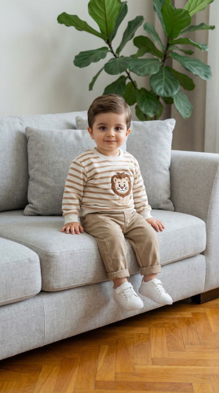 بلوز تک تدی و شیر